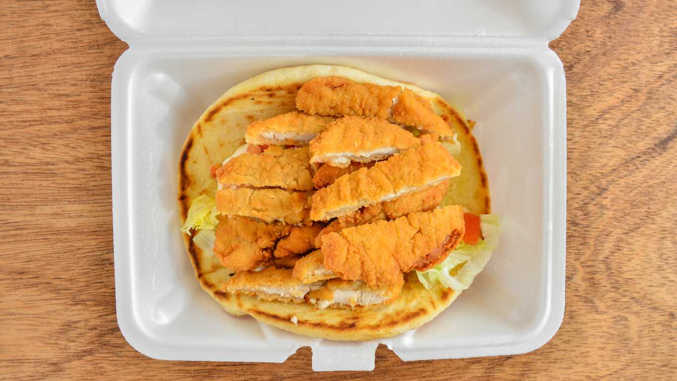 Grilled Chicken Pita