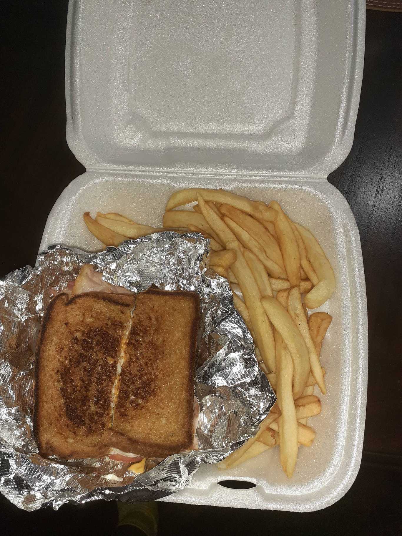 Grilled Ham & Cheese