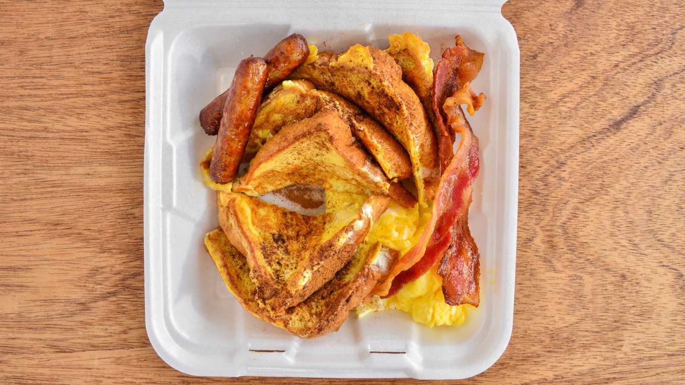 French Toast with Meat