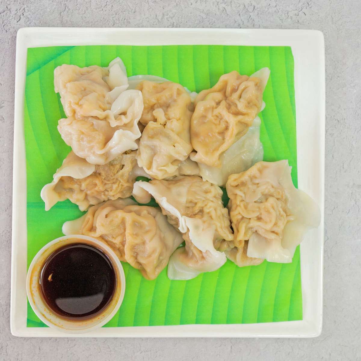 Steamed Chicken & Vegetable Dumpling