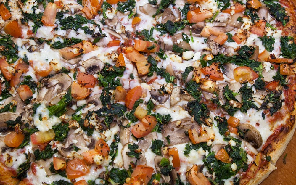 Spinach Classic Pizza