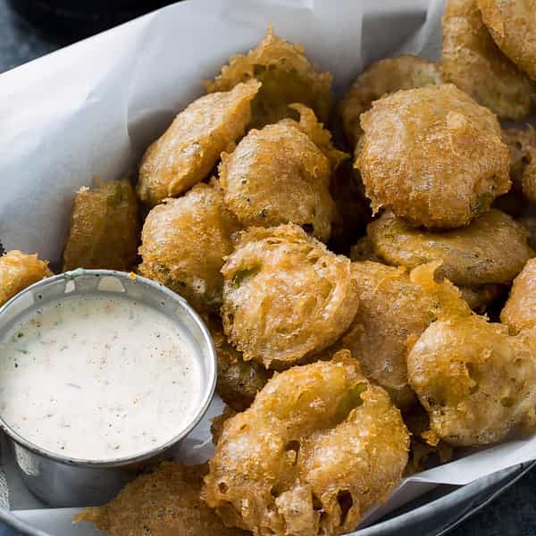 Beer Battered Pickles