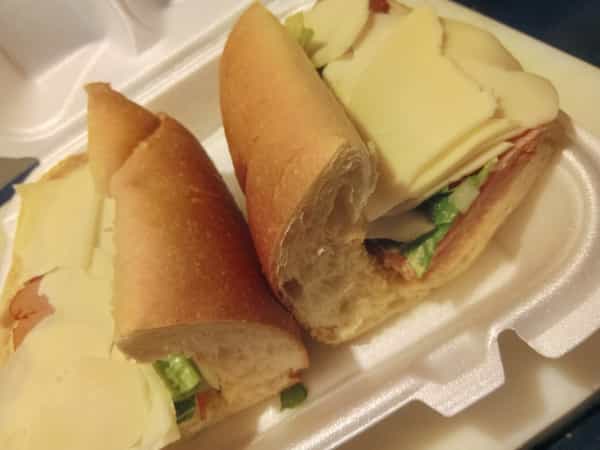 12" Ham and Cheese Sub