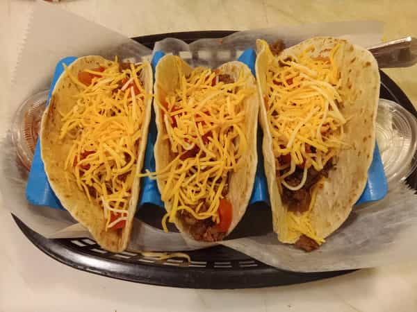 3 Steak Tacos