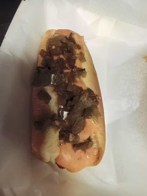 Fire Cracker Dog with Fries