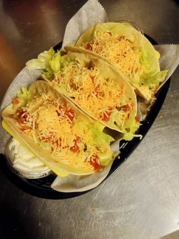 3 Pulled Pork Tacos