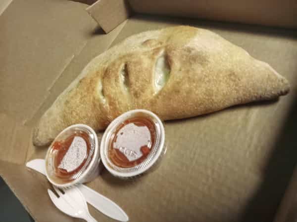 Chicken Spinach Calzone