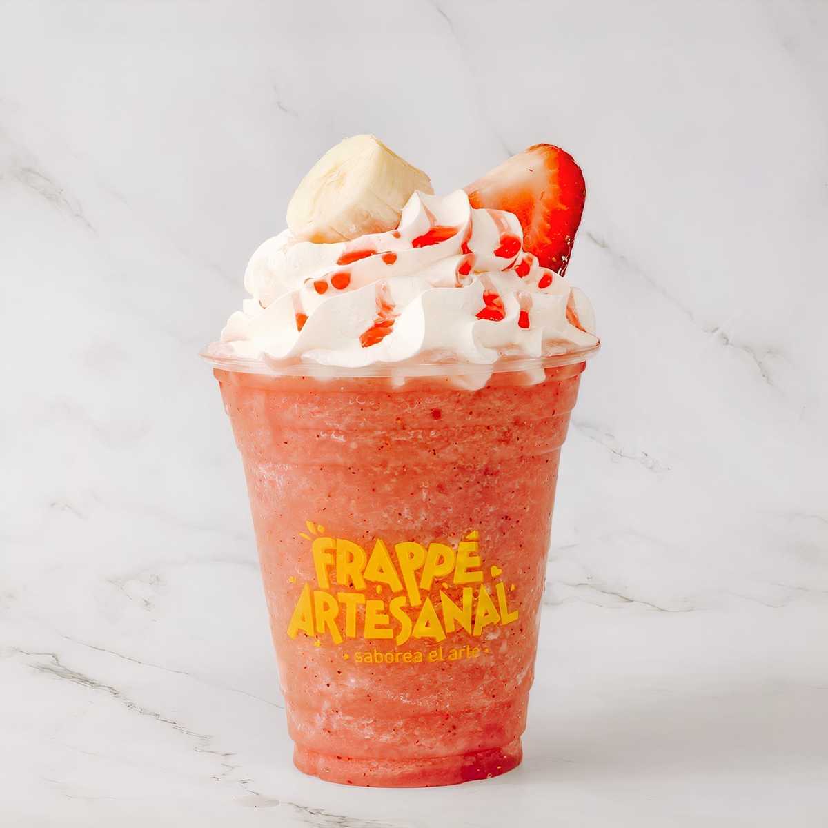 Kids Strawberry Banana Frappe