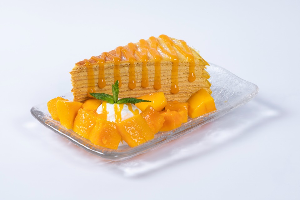C2. Mango Crepe Cake