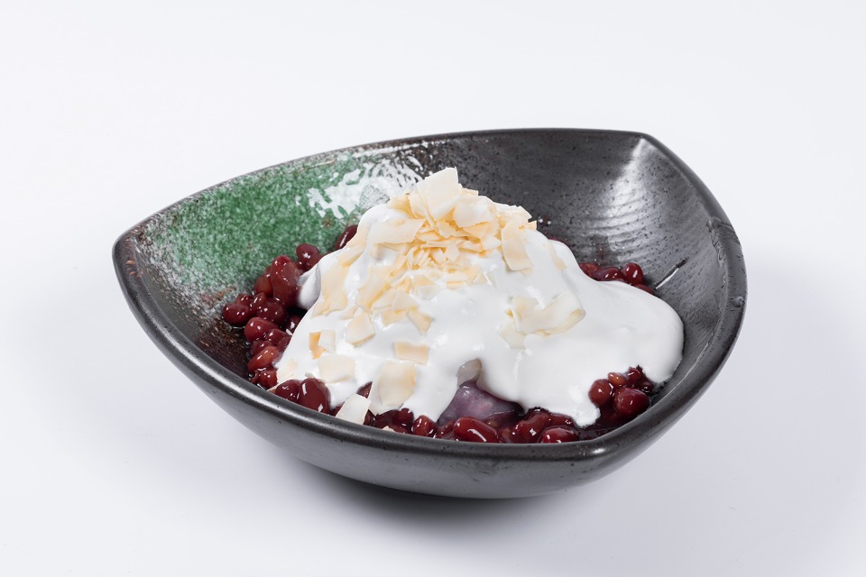 S3. Taro Paste Rice with Coconut Milk