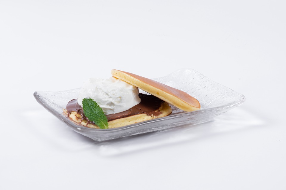 D5. Nutella Pancake with Cream
