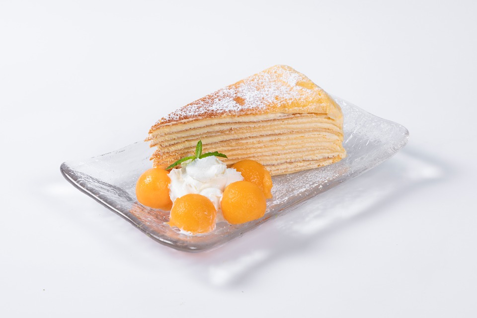 C1. Melon Crepe Cake