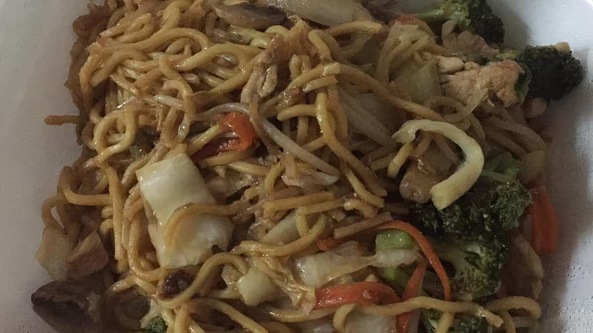 Yaki Soba with Chicken