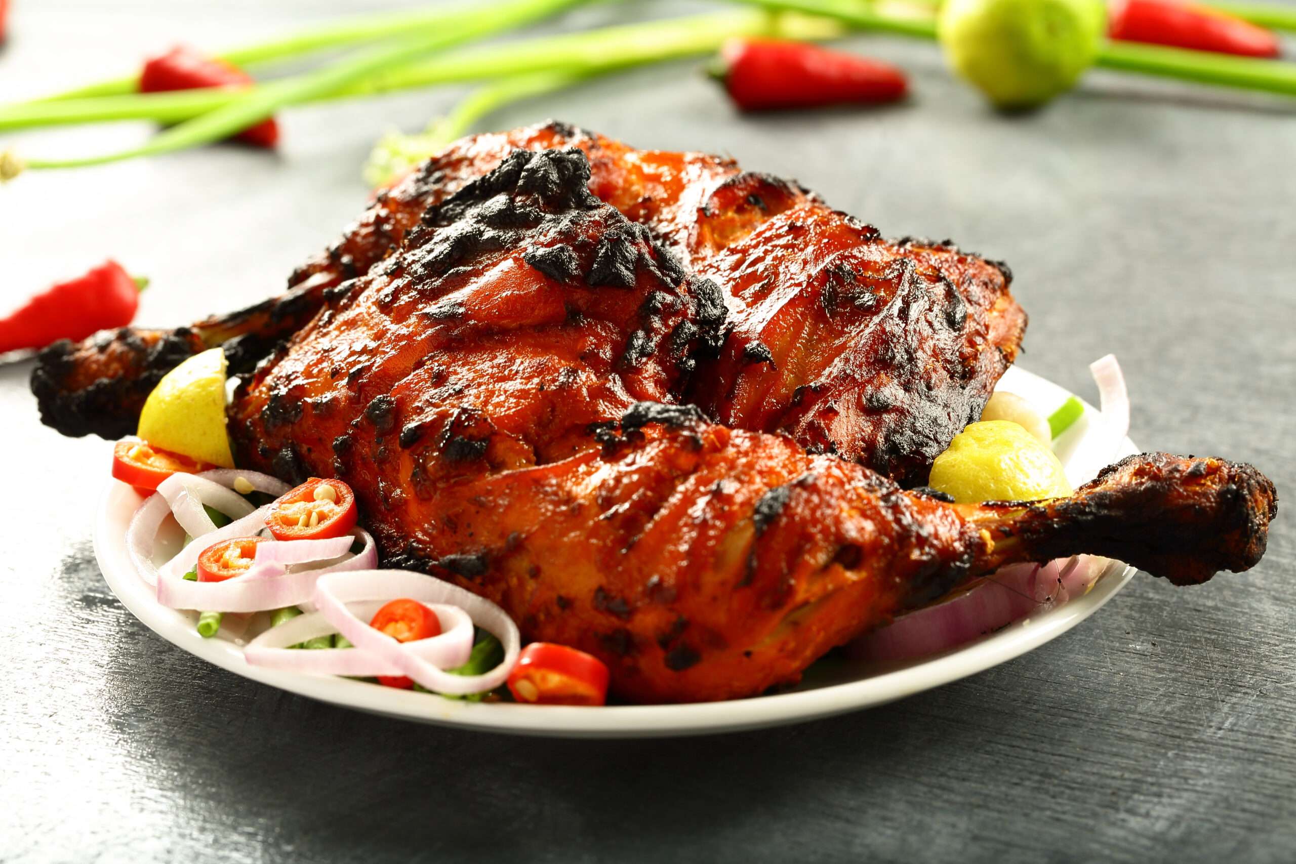 Tandoori Chicken Half (Non-vegetarian)-6 pcs