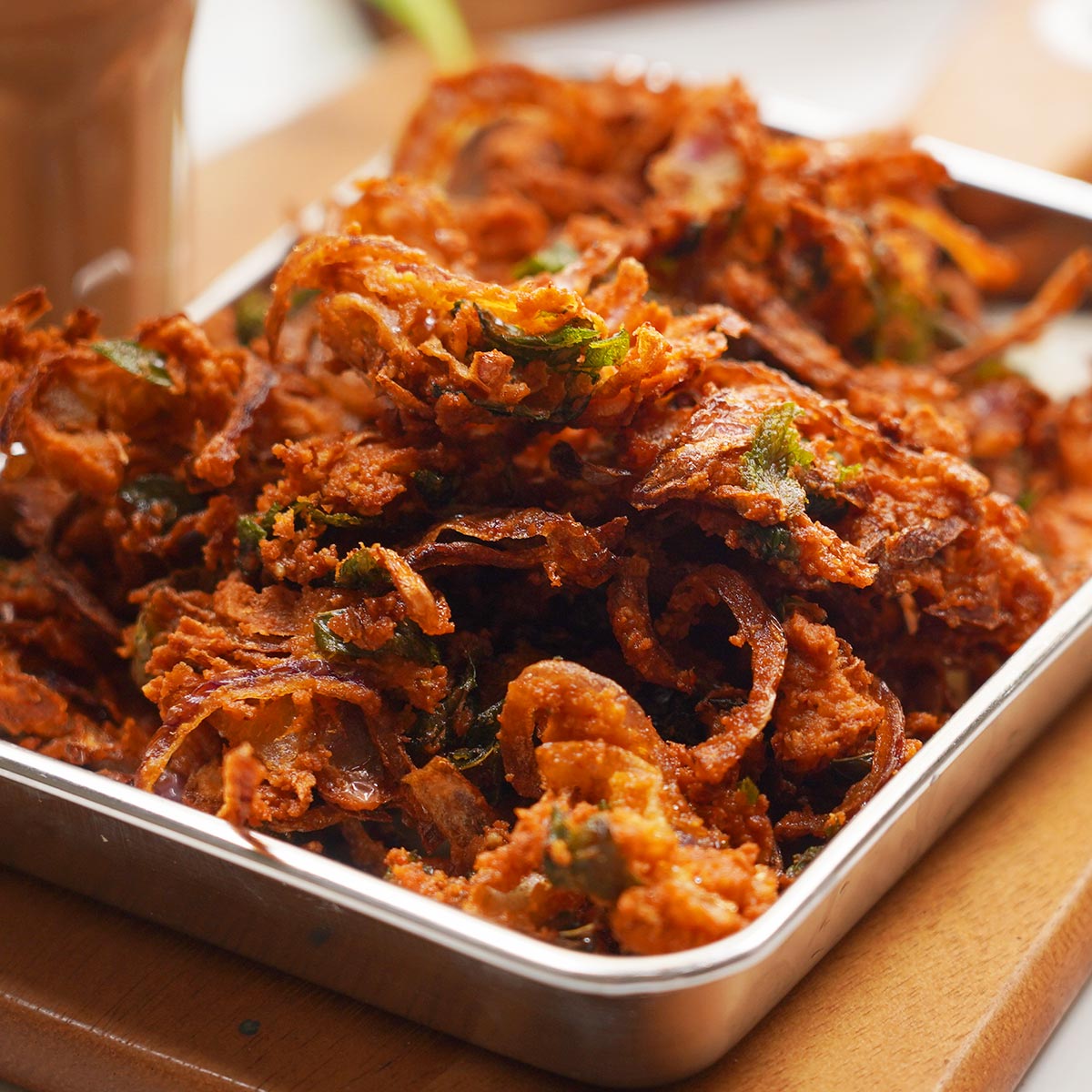 Onion Pakoras (Vegetarian)