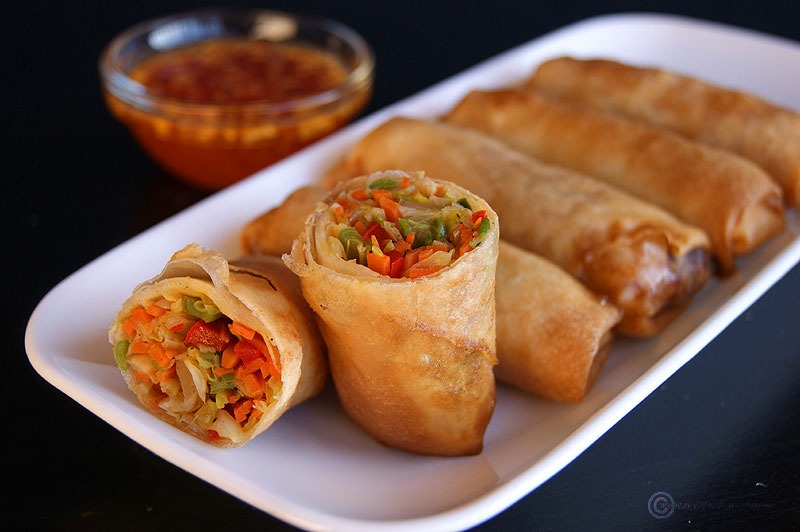 Veg Spring Roll (Vegetarian)