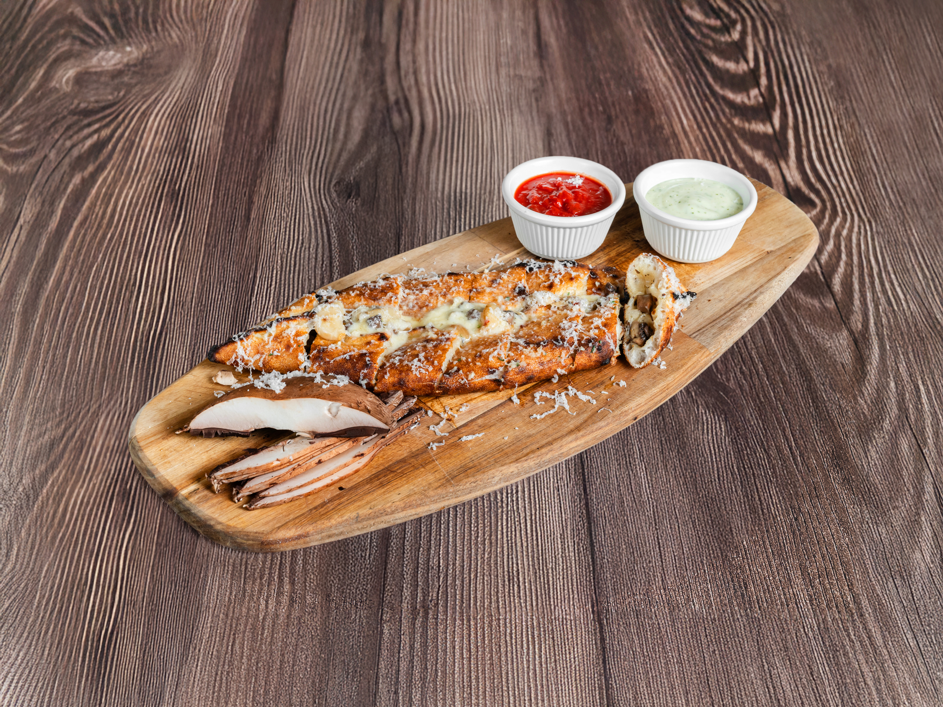 Mushroom Calzone