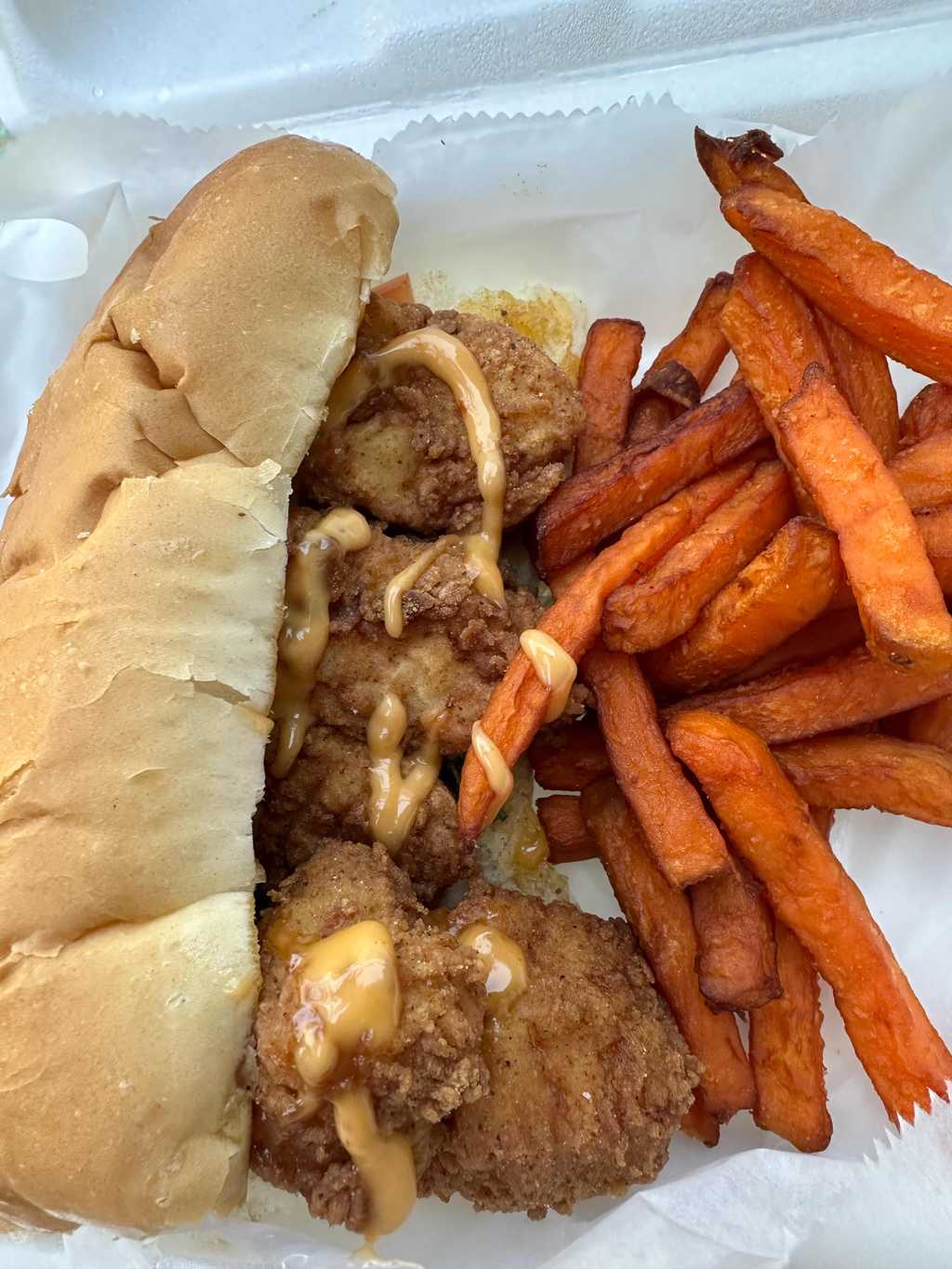 Grouper Po Boy