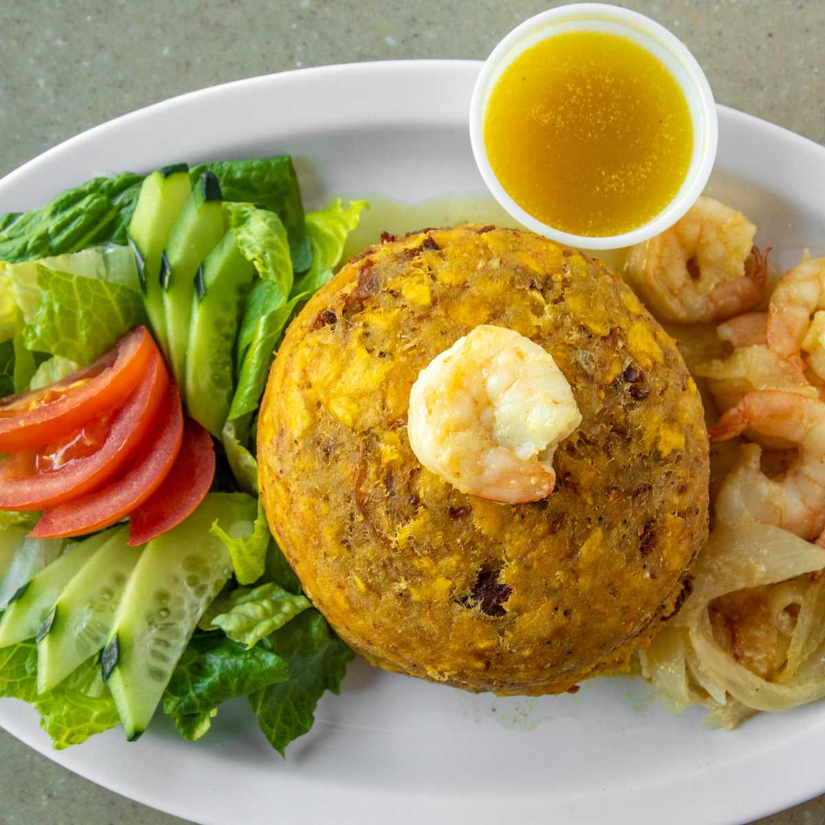 Shrimp Mofongo