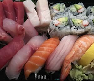 Sushi and Sashimi Plate