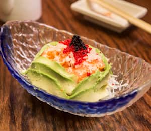 Spicy Salmon Avocado Tartar