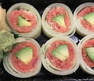 Spicy Tuna Avocado Naruto
