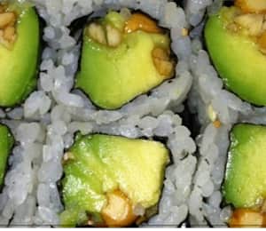 Peanut Avocado Roll