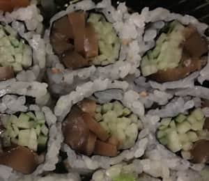 Mushroom Cucumber Roll