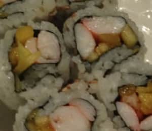 Rock Shrimp Mango Roll