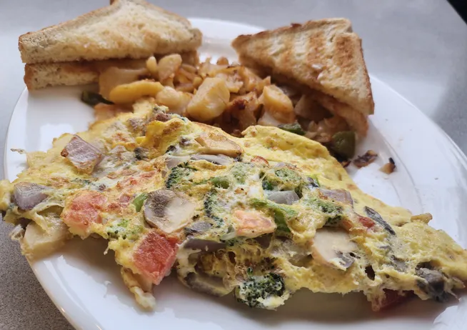 Veggies Omelette