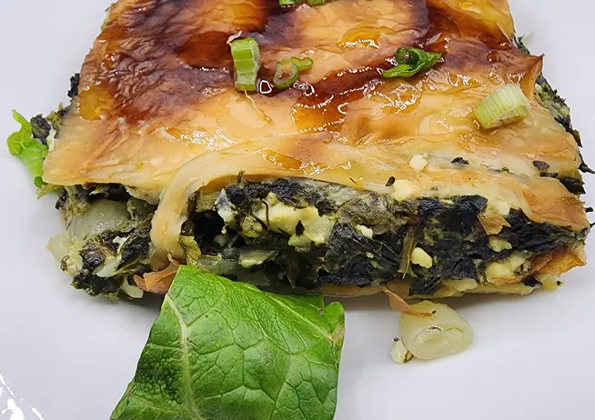 Spinach Pie Hot Platter