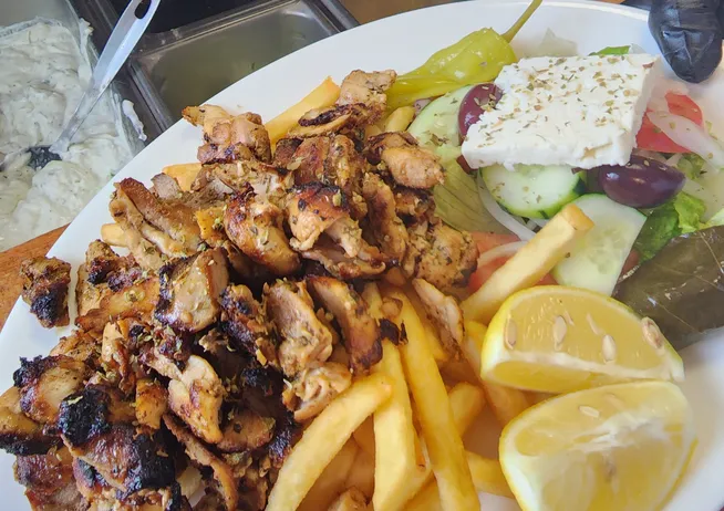 Chicken Gyro Hot Platter
