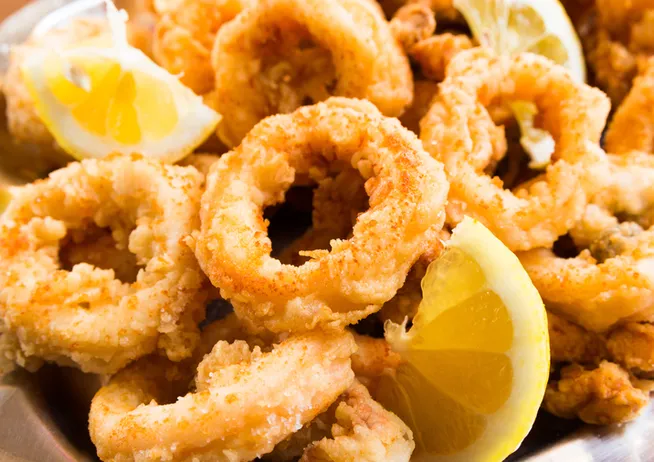 Fried Calamari Hot Platter