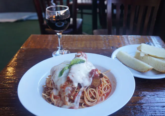 Chicken Parmigiana Pasta