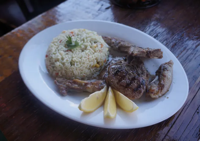 Pork Chops Hot Platter