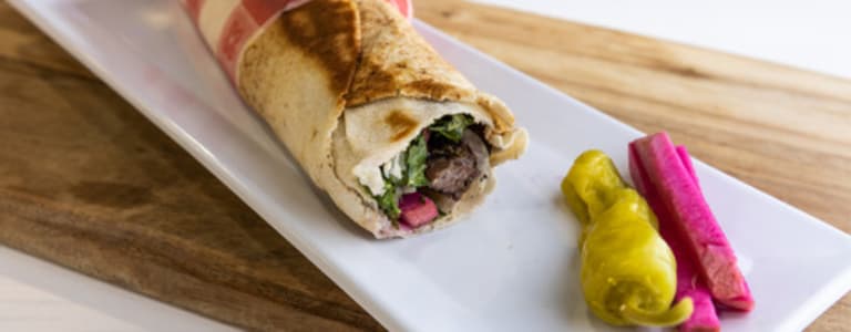 Shish Kebab Lamb Sandwich