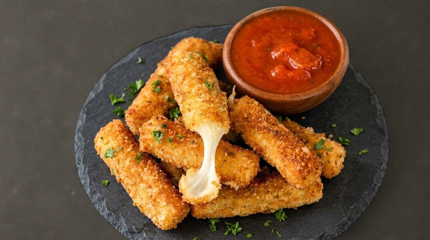 9 Pieces Mozzarella Sticks