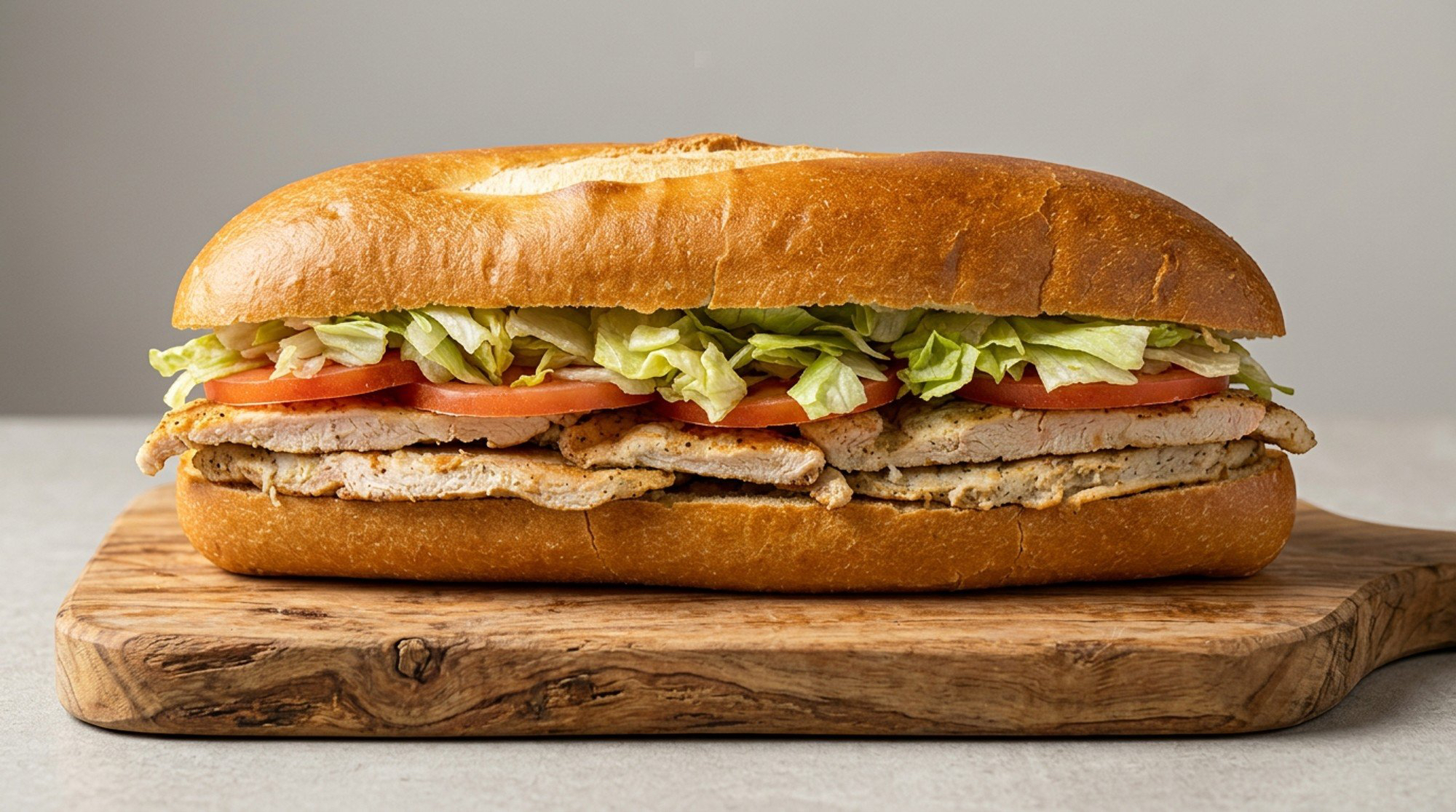 Grilled chicken hero