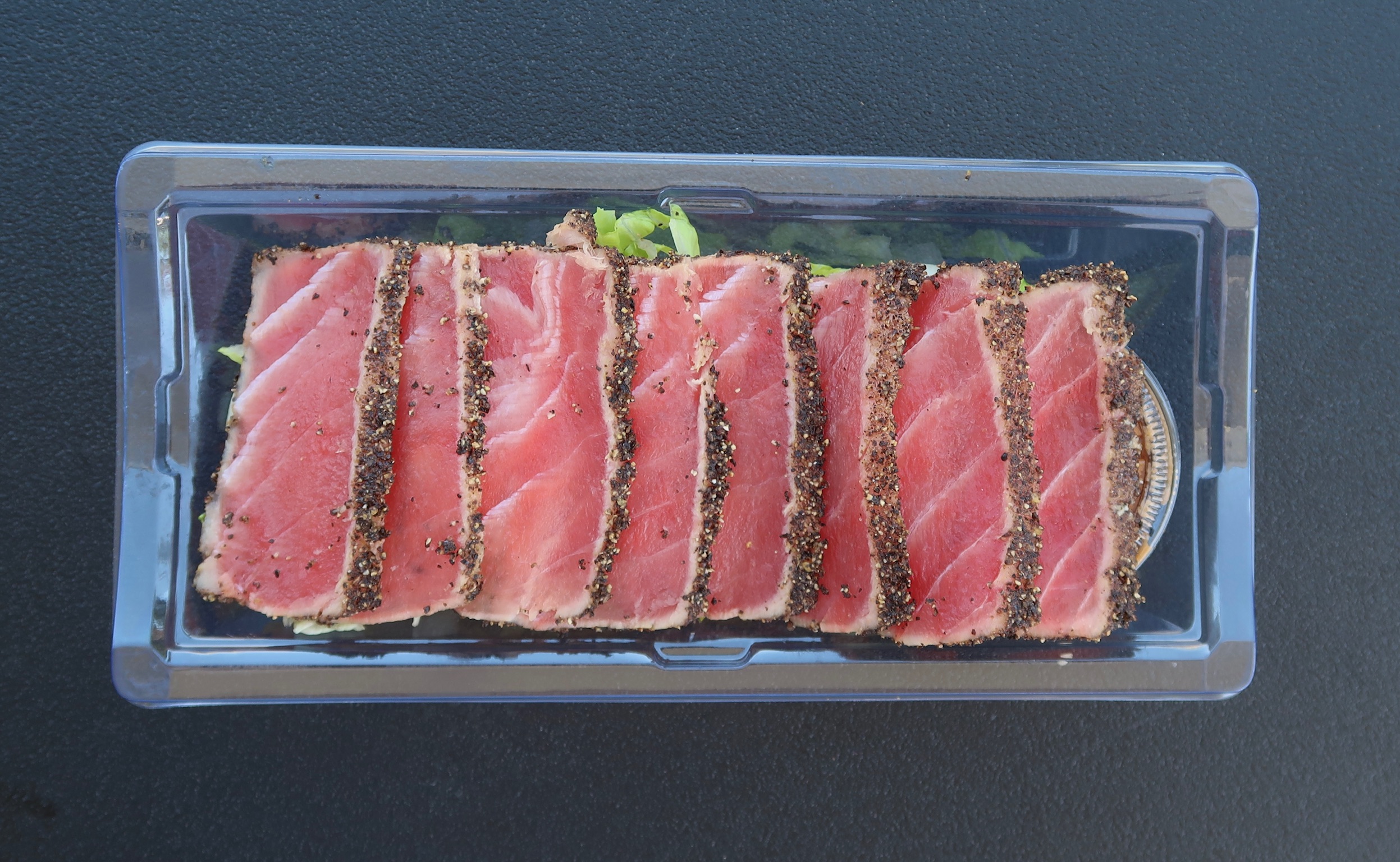Seared Pepper Tuna Salad