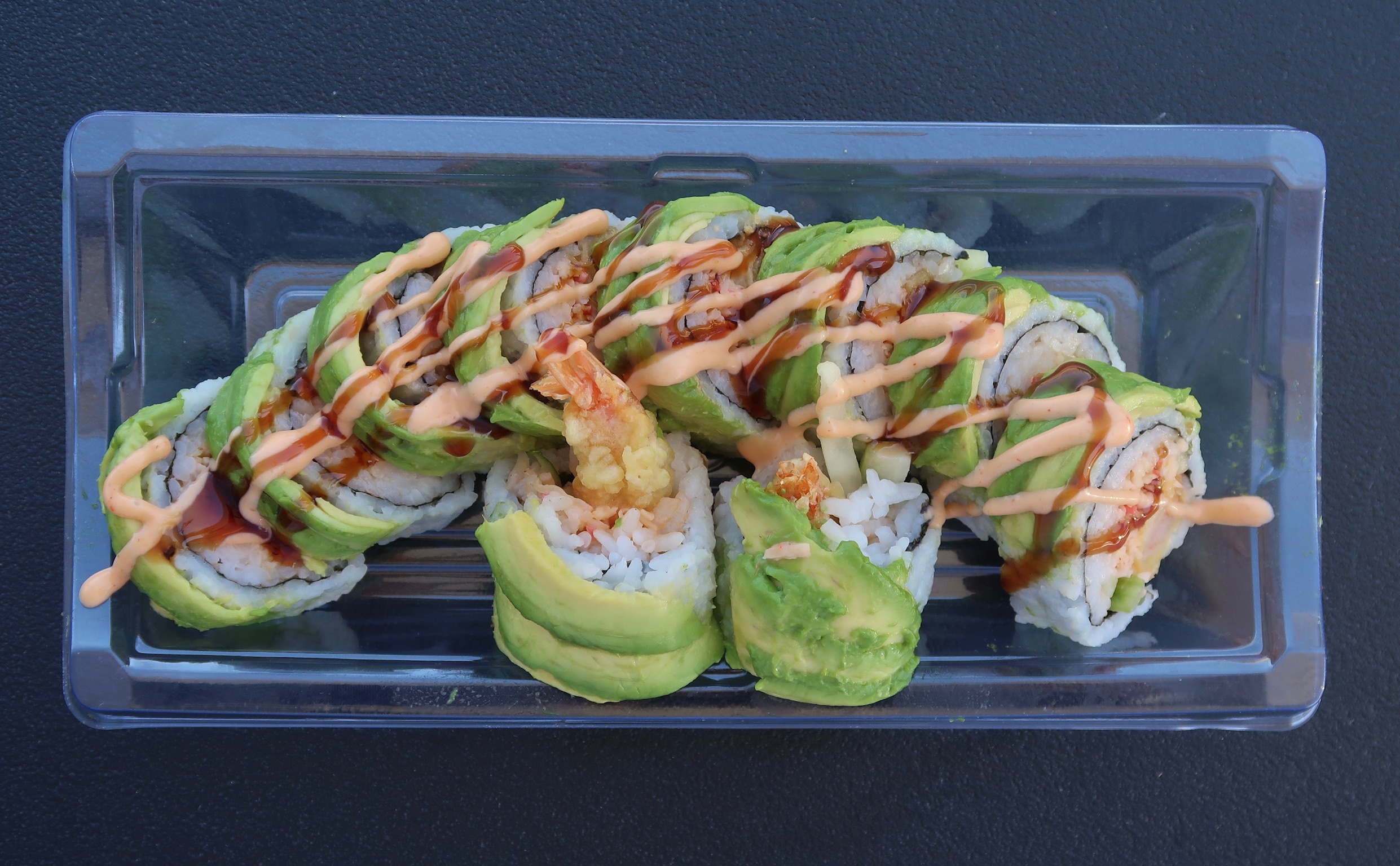 Frying Dragon Roll