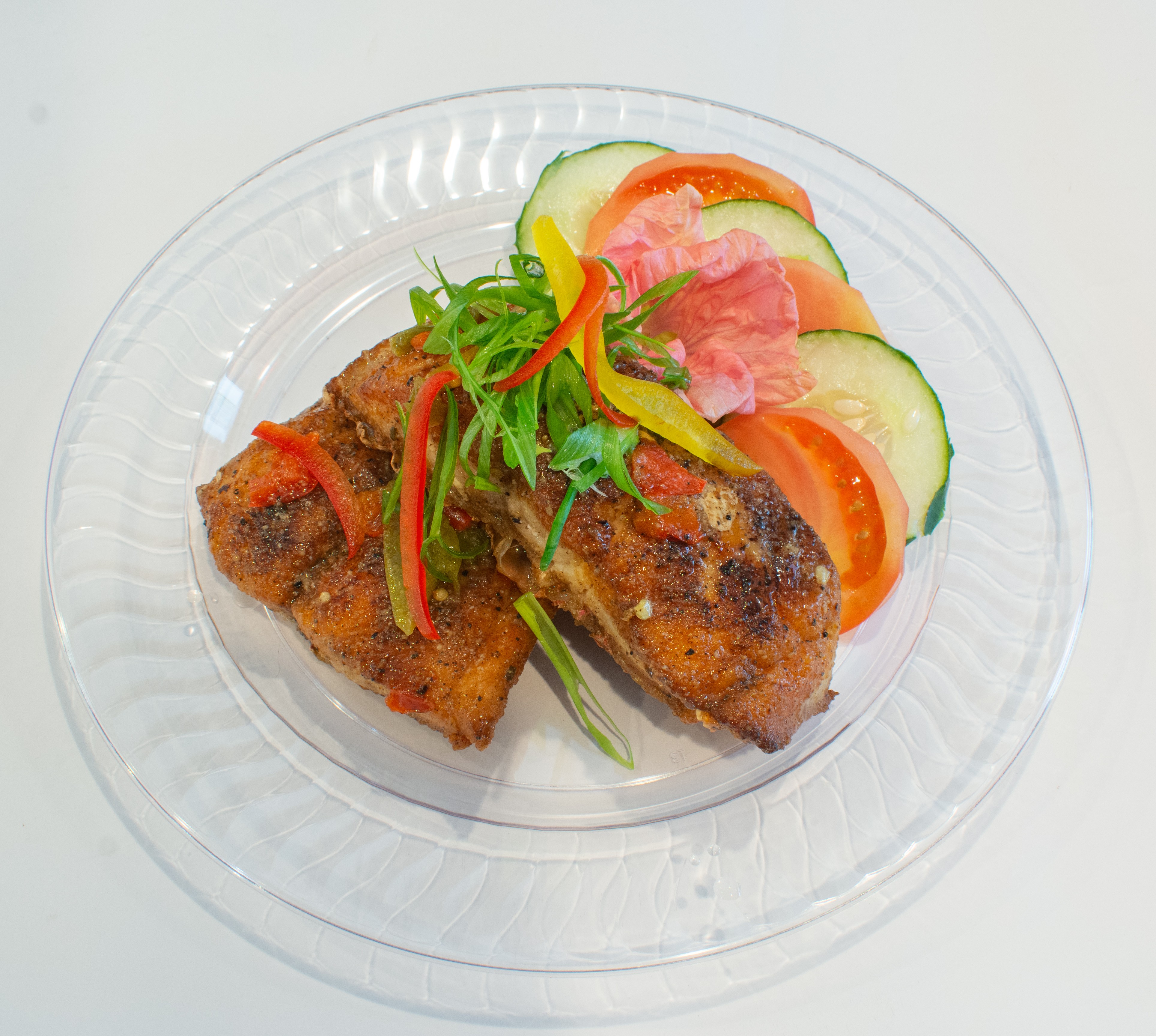 Baked Salmon Salad