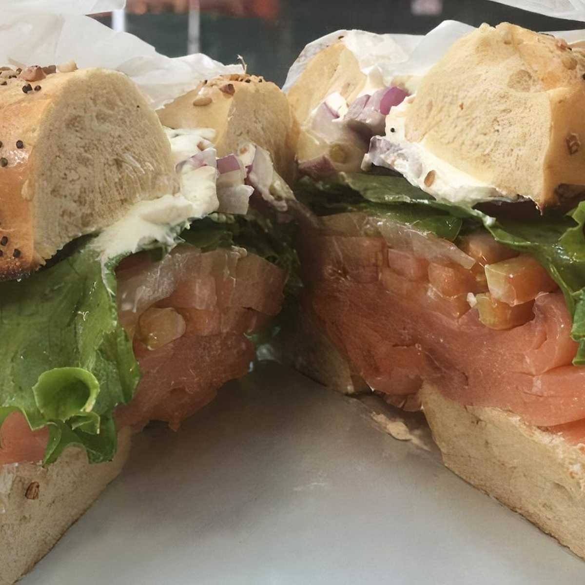 Bagel with Lox Spread