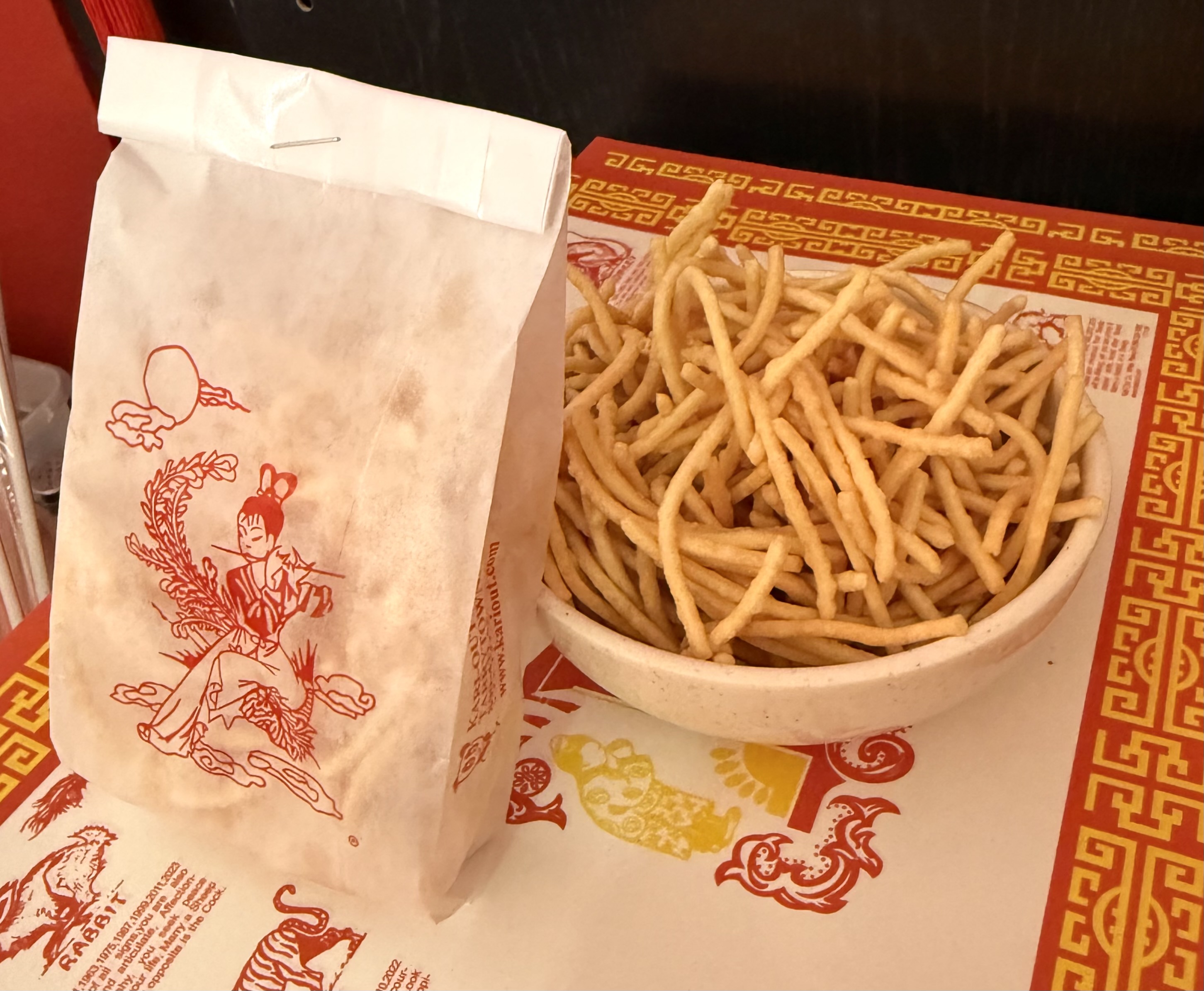 Crunchy noodles (2 bags)