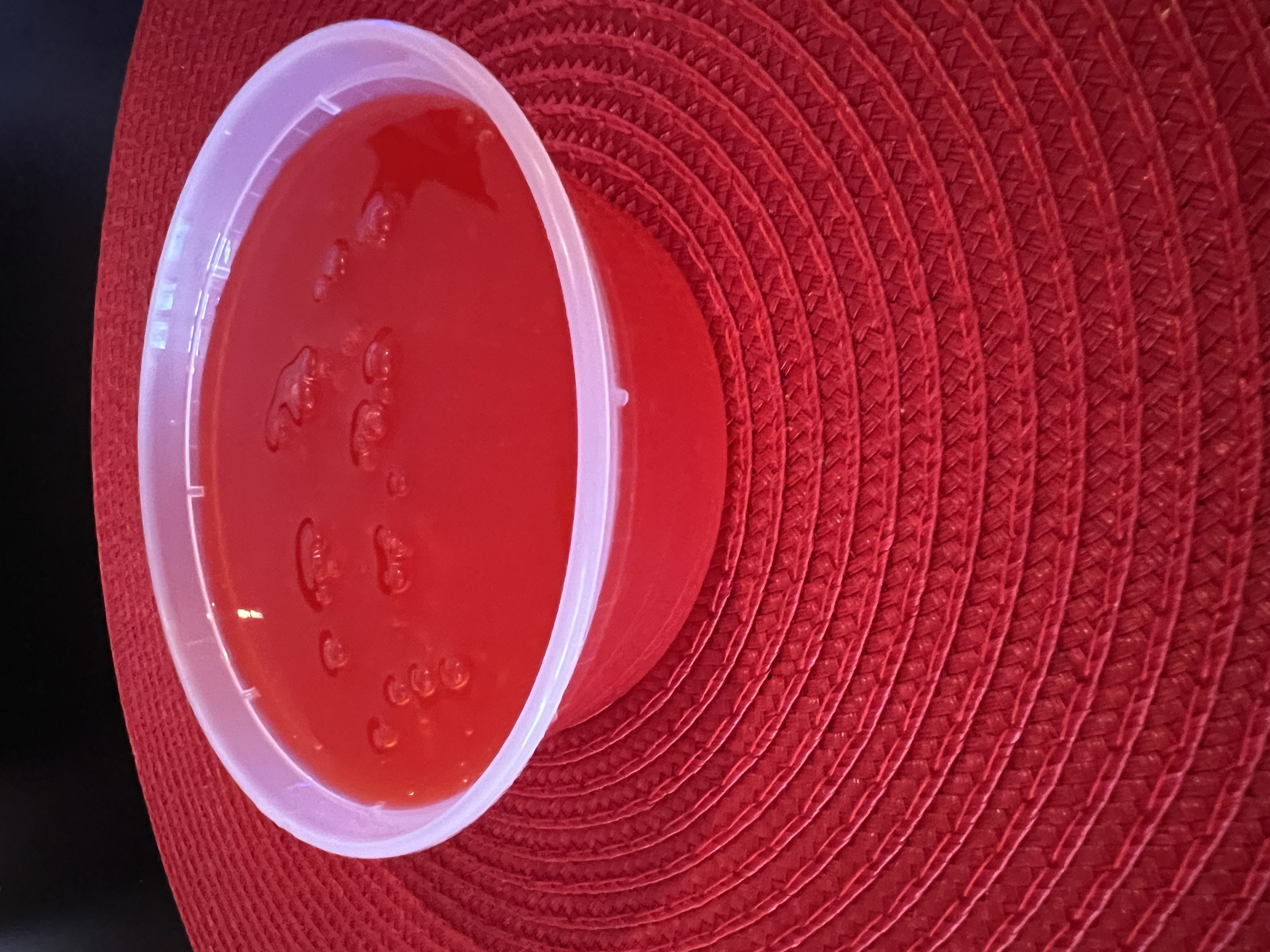 Side of sweet and sour sauce