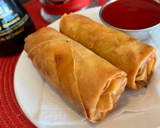 Home Made Egg Rolls (2 Pieces)