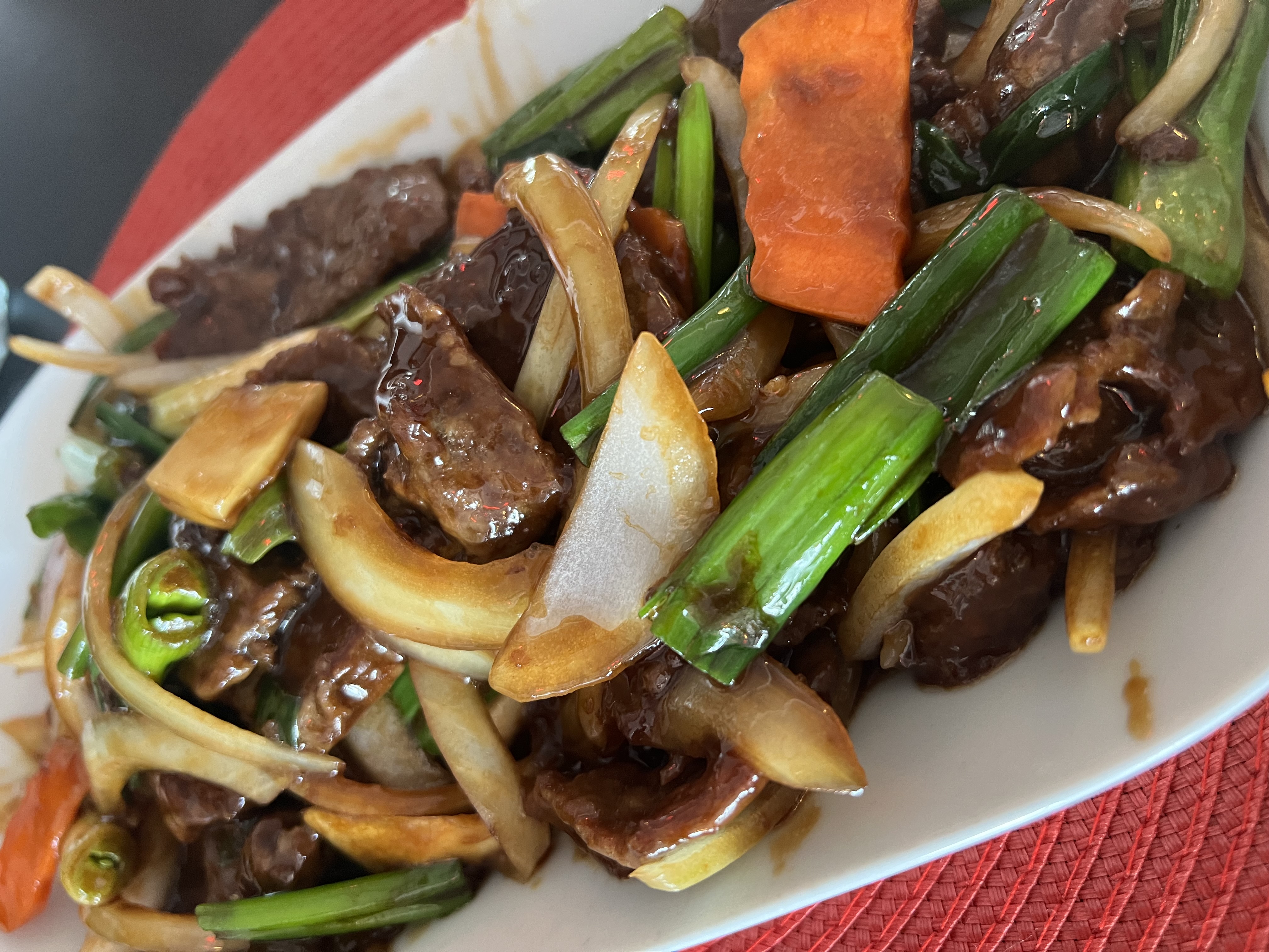 Ginger, carrots and Scallions Sauce