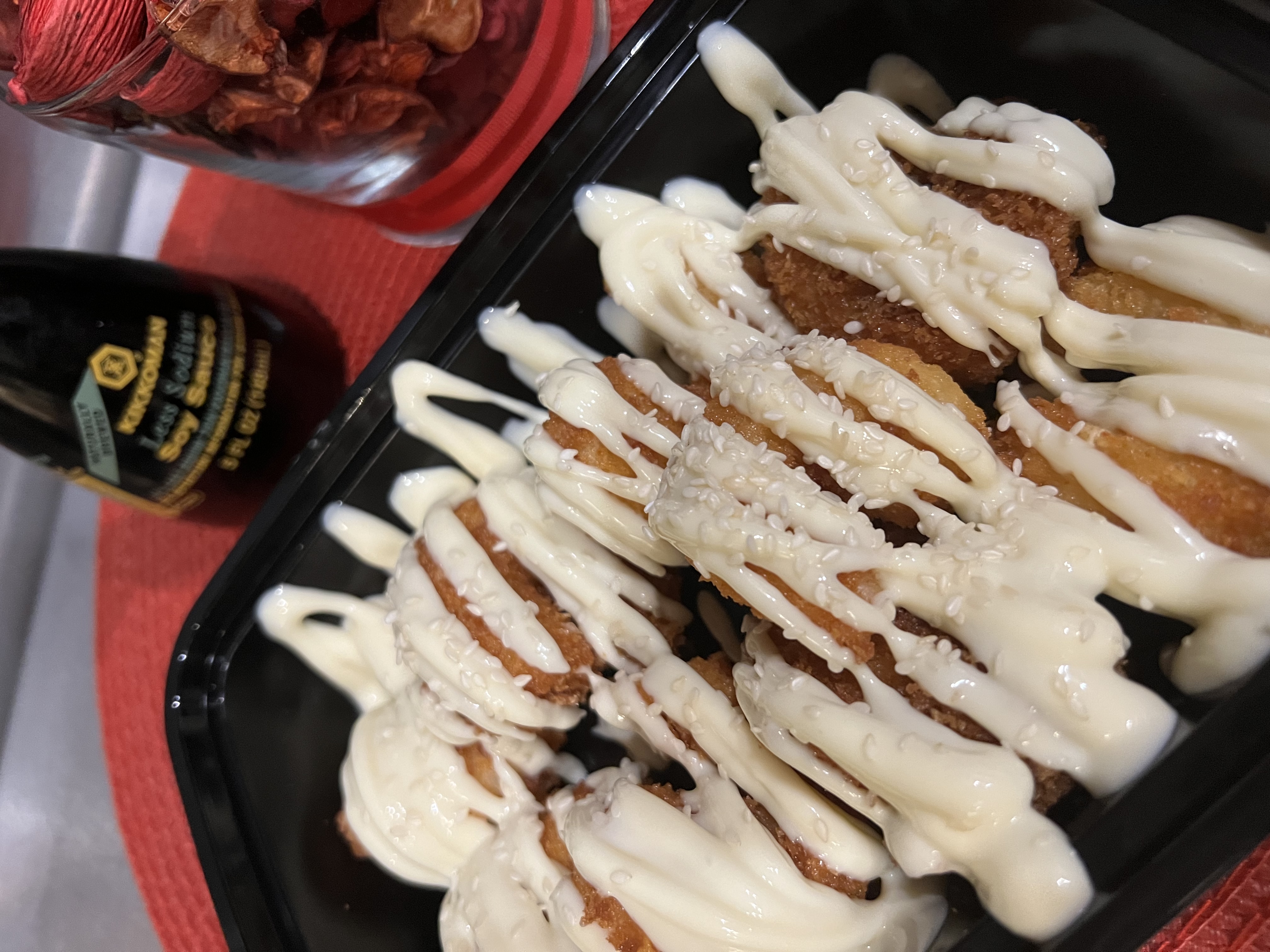 Shrimp in Special Sweet White Sauce
