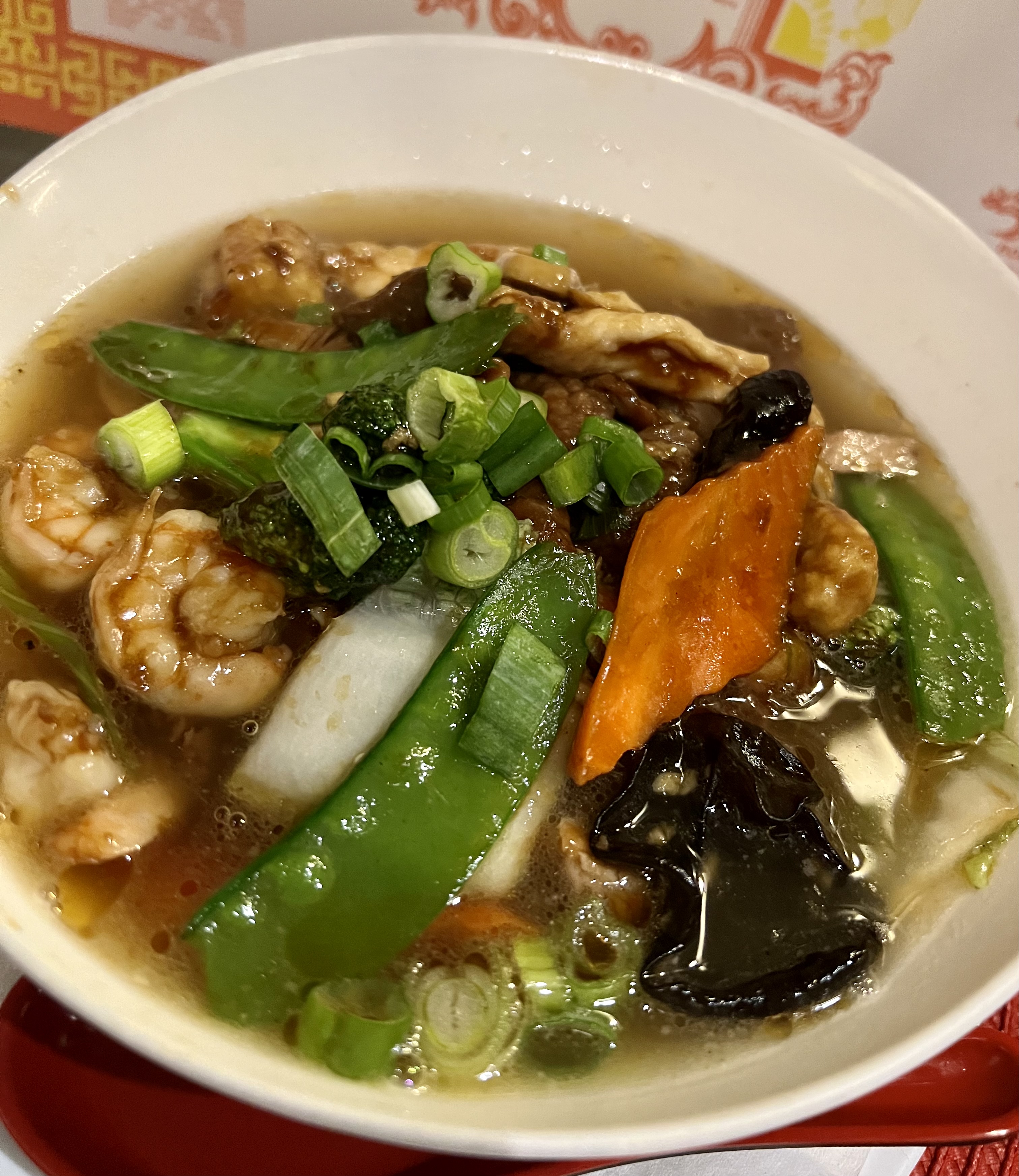 Pak cheng Soup (Mixed Meats, Vegetables and noodles)