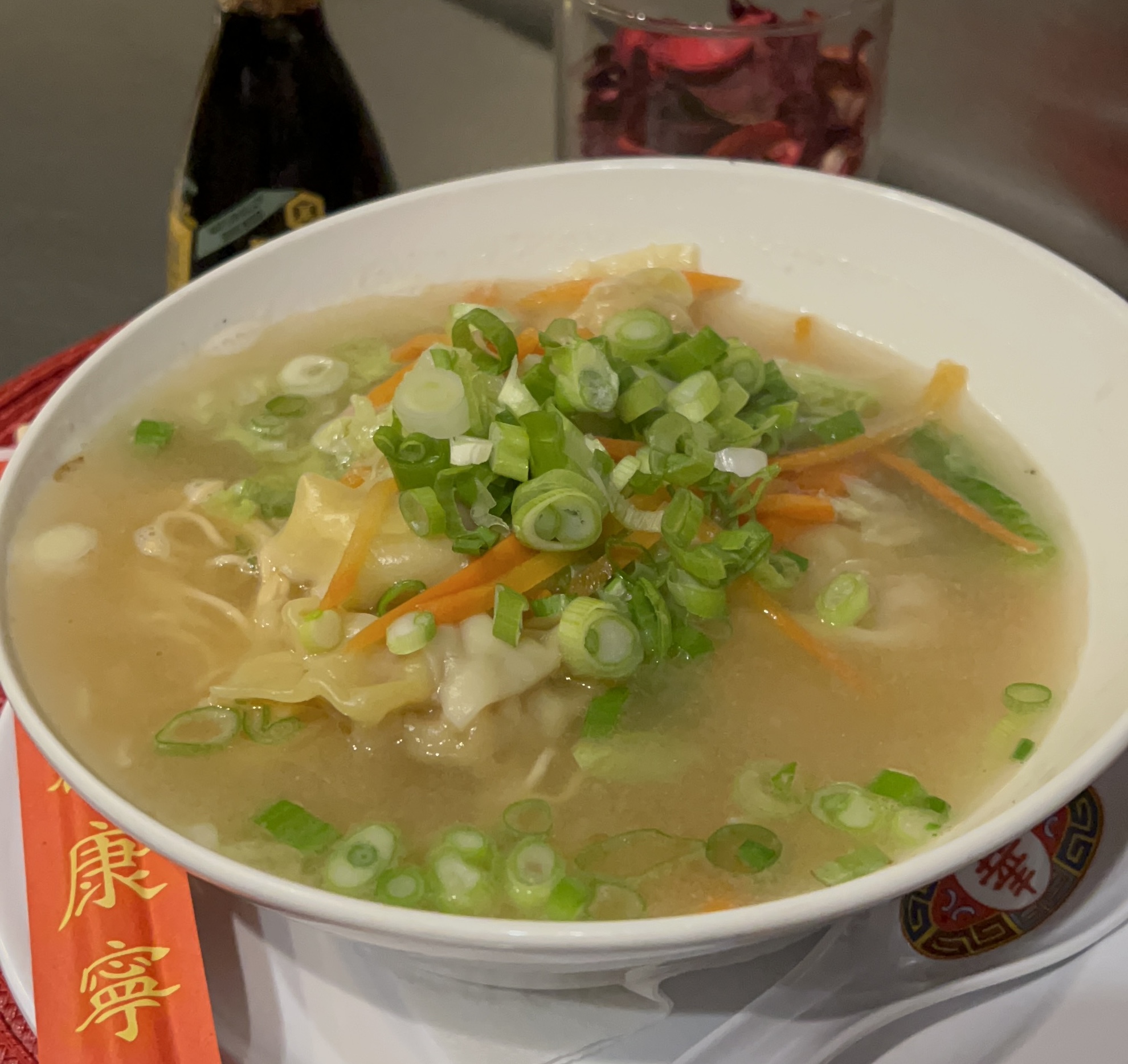 Wonton Noodle Soup