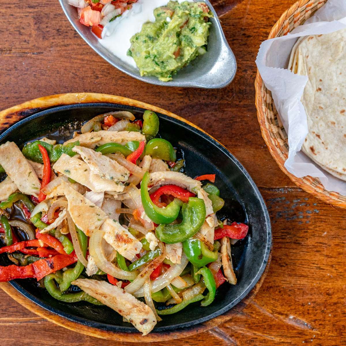Fajitas de Pollo